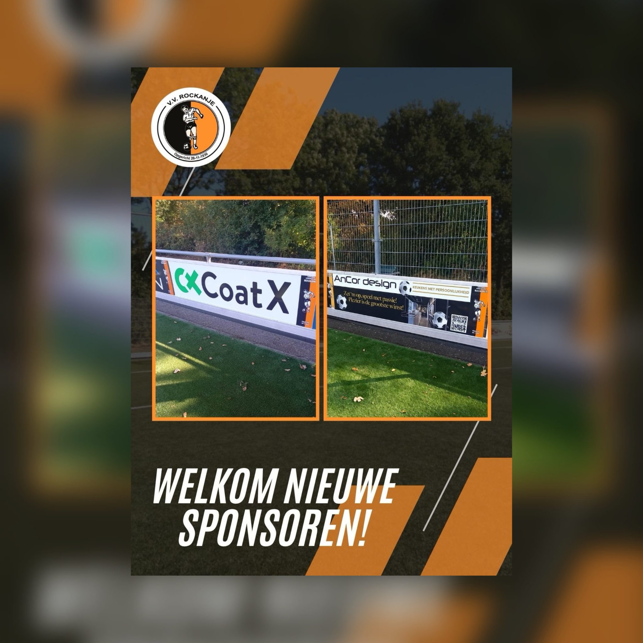 Welkom nieuwe sponsoren: AnCor design en CoatX