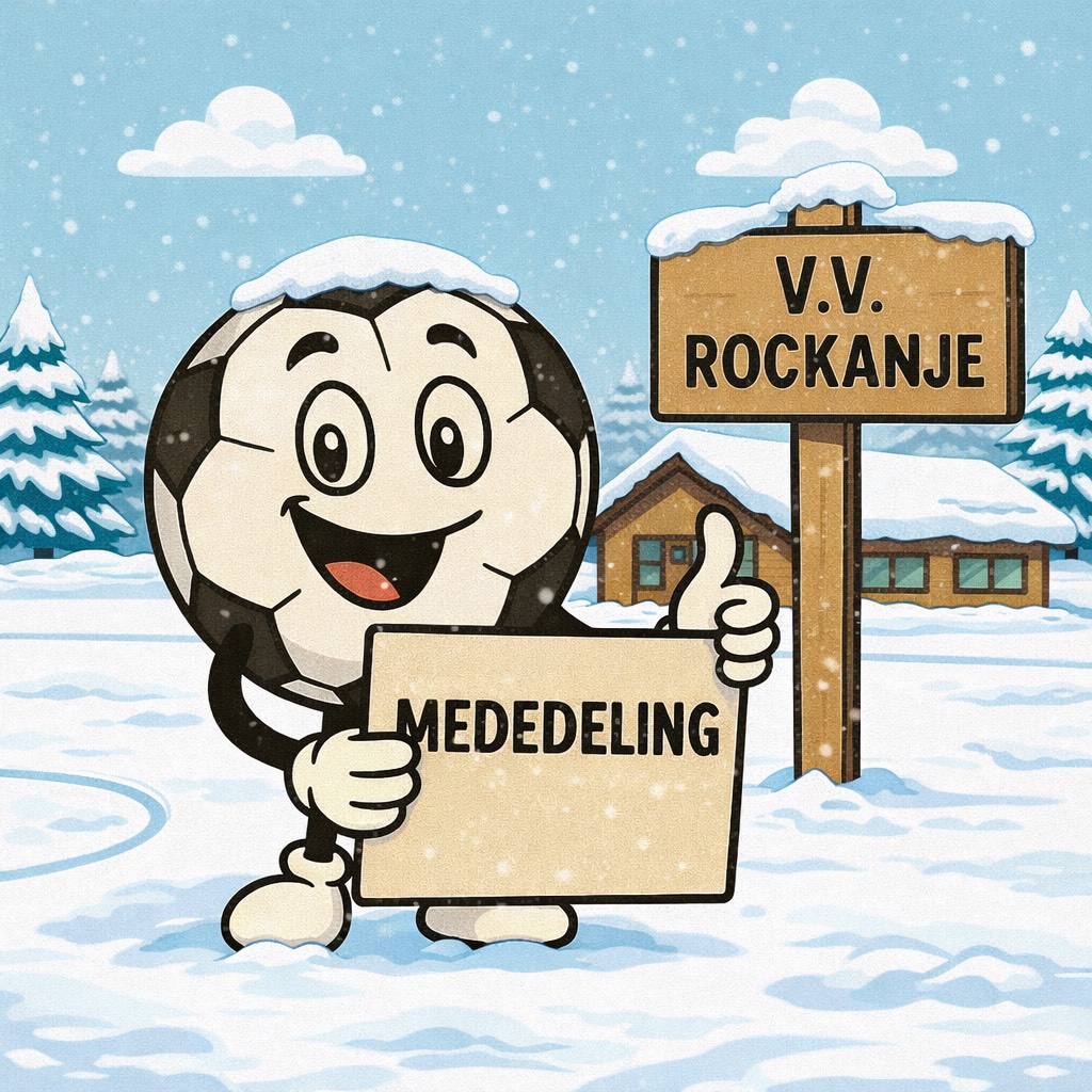 Mededeling: velden en kantine gesloten