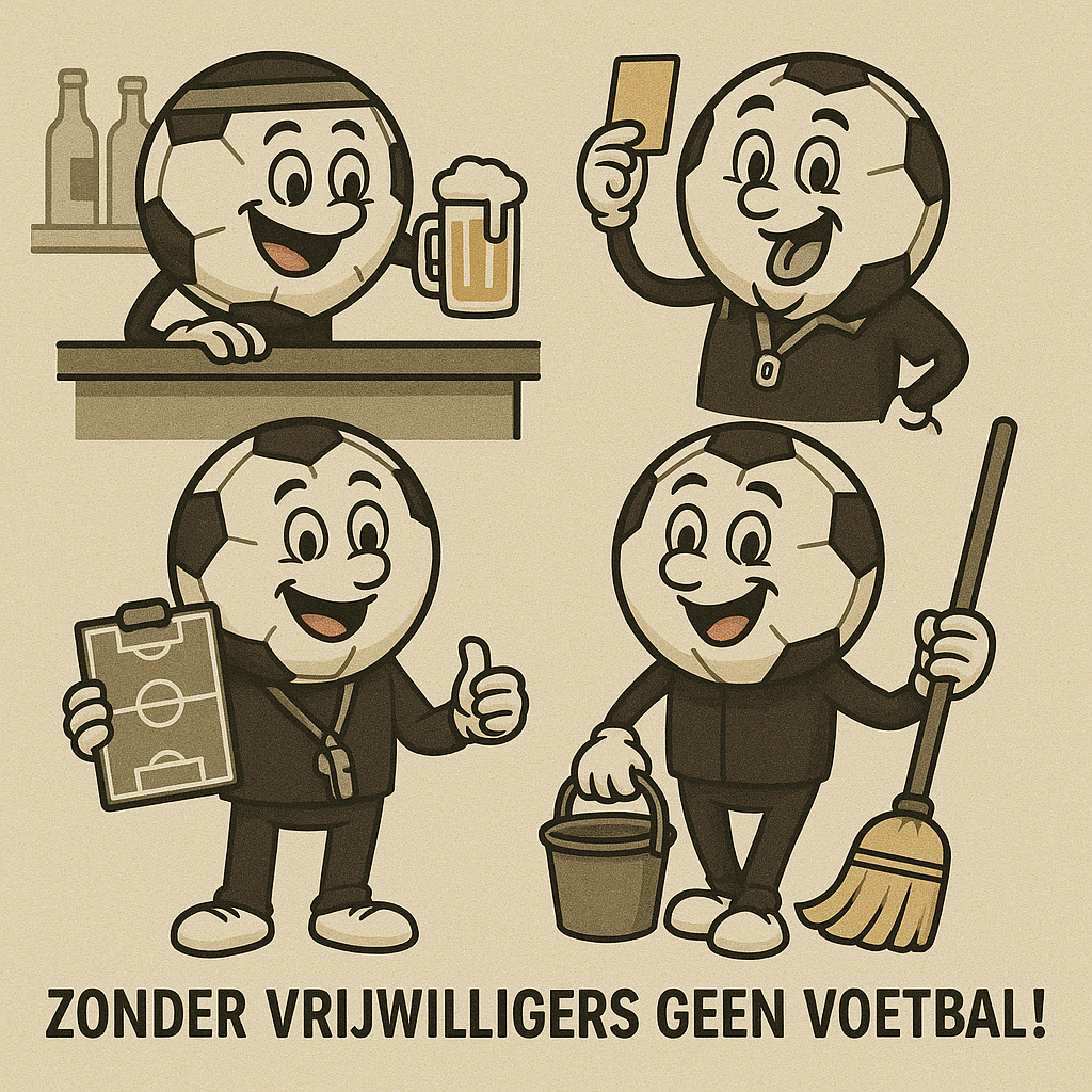 Deadline invullen vrijwilligerstaken voor het seizoen 2025–2026